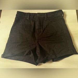 American eagle next level stretch high waisted black shorts Sz 8